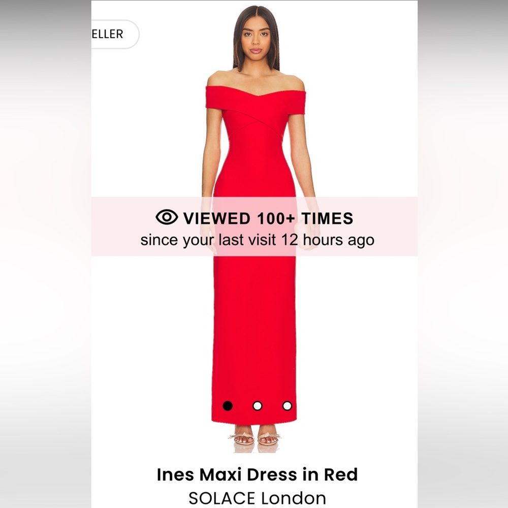 SOLACE LONDON INES MAXI GOWN BRAND NEW WITH TAGS